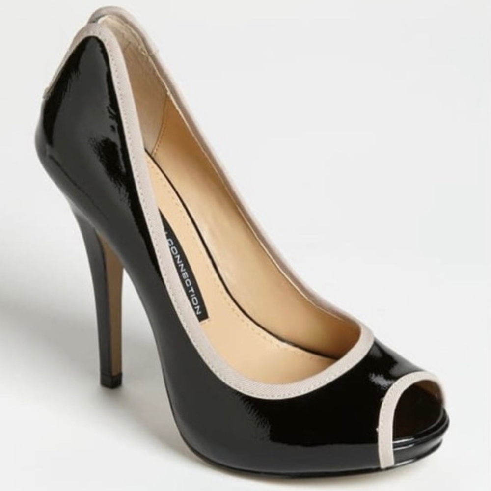 French Connection Deana Peep Toe Pumps - Size 8.5!